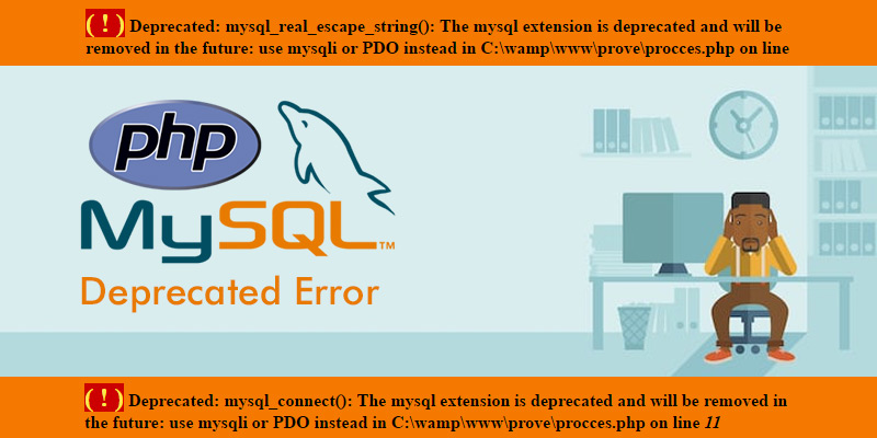 mysql-deprecated-error